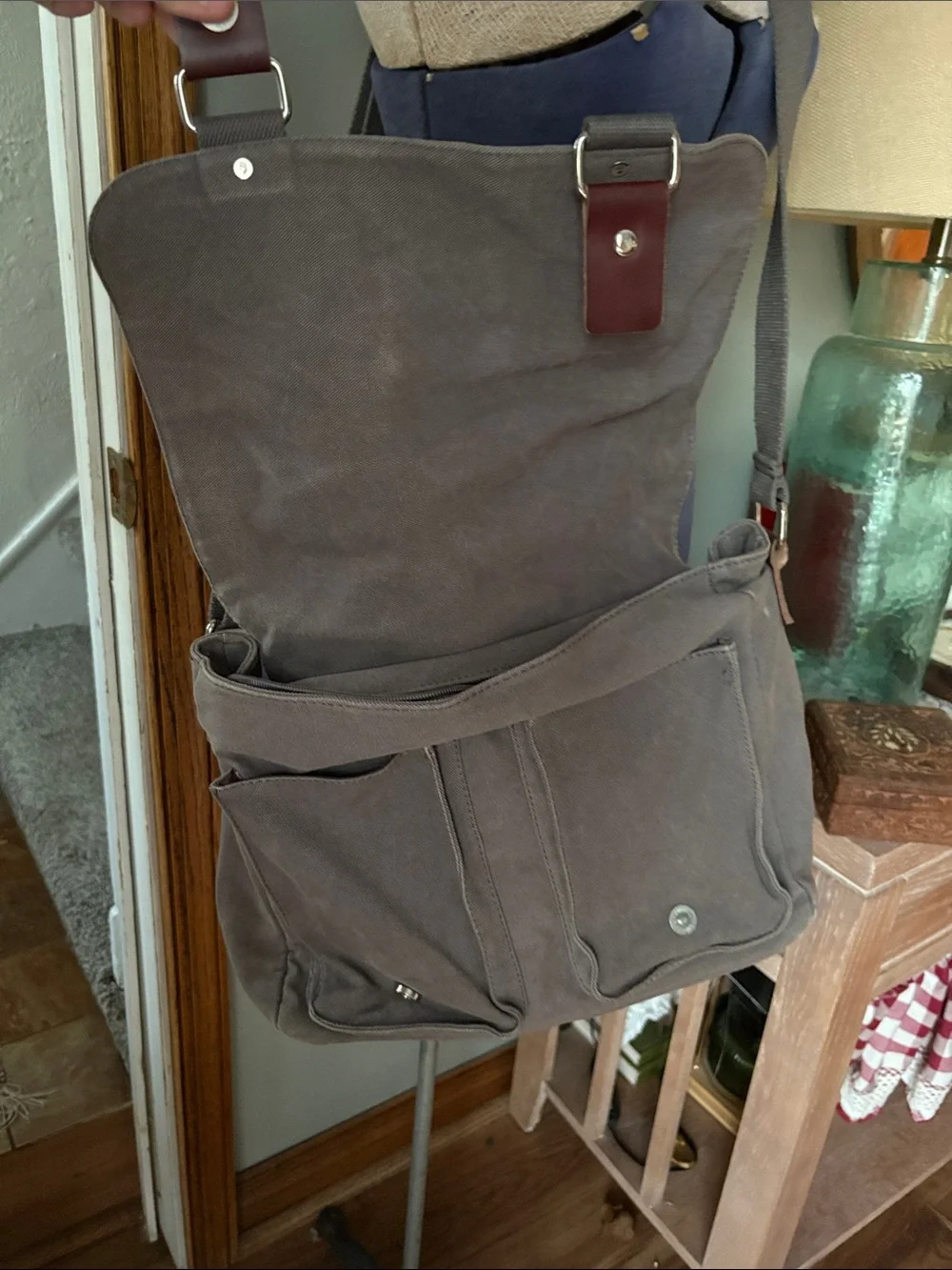 OXA Canvas over the shoulder bag